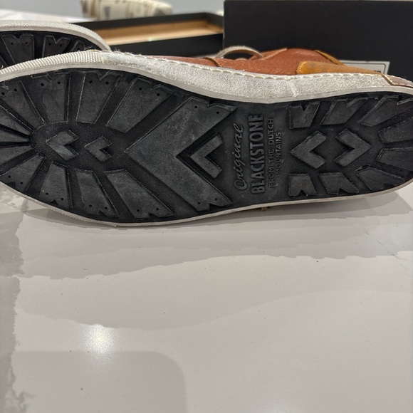 BLACKSTONE men’s leather ankle  boots NIB SIZE EU 44 US 10.5-11 - Picture 8 of 8